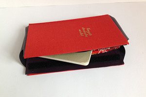 Clutch aus altem Buch basteln