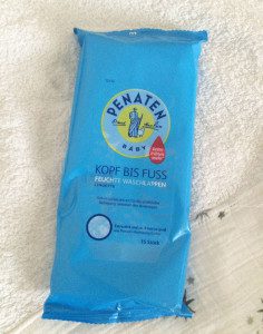 Penaten- Feuchte Waschlappen