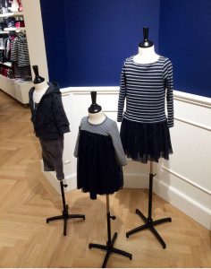 Petit Bateau Spiegelgase Wien mit Kind