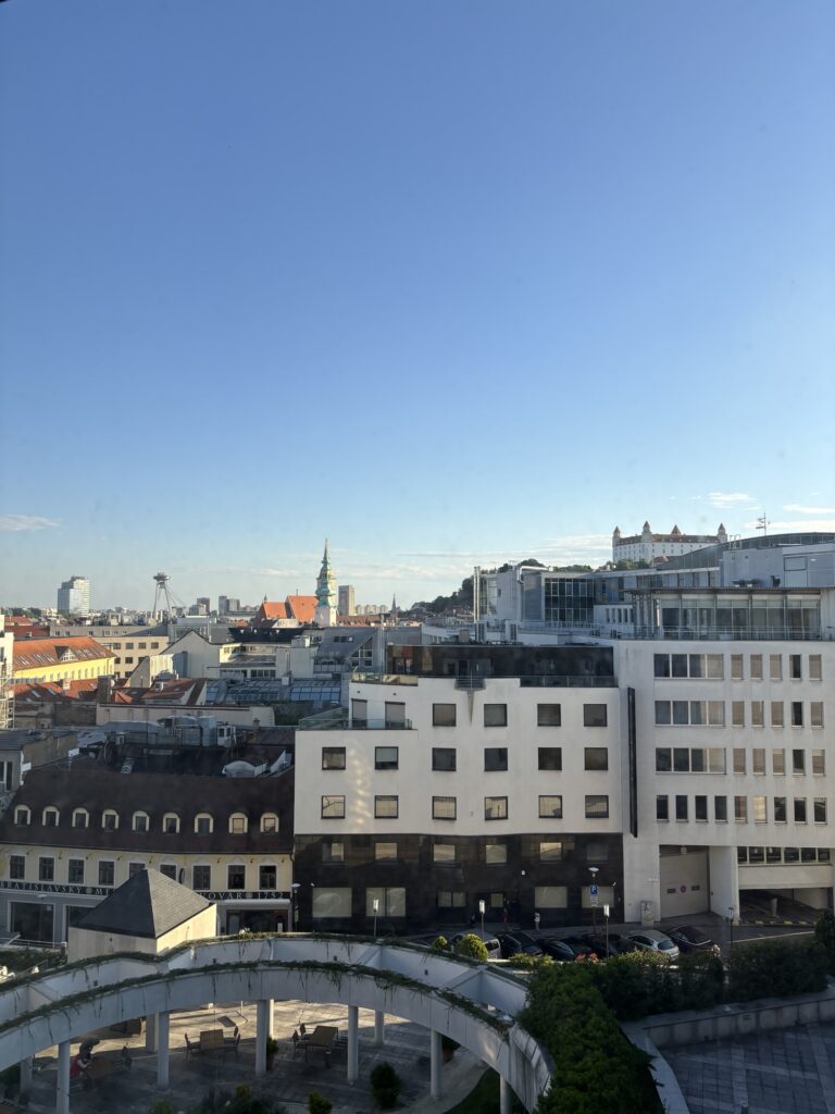 Ausblick auf Bratislava