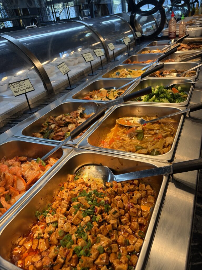 All you can eat Asia Buffet im Endodo